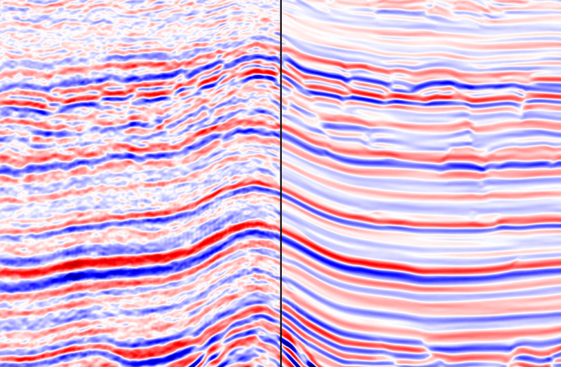 The next product of WAVERITY: Improvement of SNR based on Seismic Image Noise Attenuation (S.I.N.A.) technique